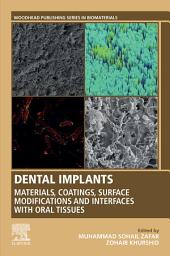 Icon image Dental Implants: Materials, Coatings, Surface Modifications and Interfaces with Oral Tissues