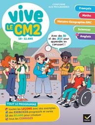 Icon image Vive le CM2 - 10 / 11 ans: Cahier de révision et d'entraînement toutes matières