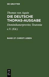 Icon image Christi Leben: III: 35–45