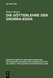 Icon image Die Götterlehre der Snorra-Edda