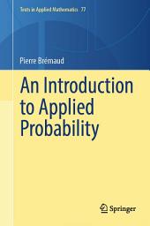 Icon image An Introduction to Applied Probability