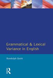 Icon image Grammatical and Lexical Variance in English