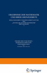 Icon image Theorie der Funktionen mehrerer komplexer Veränderlichen