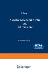 Icon image Wilhelm Weber’s Werke: Erster Band: Akustik Mechanik Optik und Wärmelehre