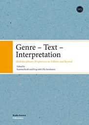Icon image Genre - text - interpretation: Multidisciplinary perspectives on folklore and beyond