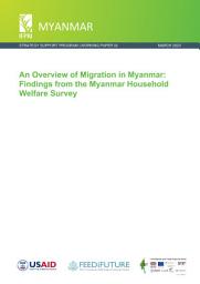 Icon image An overview of migration in Myanmar: Findings from the Myanmar Household Welfare Survey