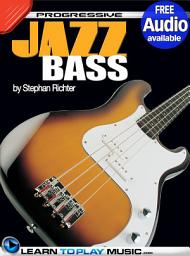 Icon image Jazz Bass Guitar Lessons for Beginners: Teach Yourself How to Play Bass (Free Audio Available)