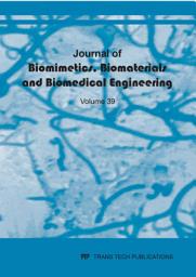 Icon image Journal of Biomimetics, Biomaterials and Biomedical Engineering Vol. 39