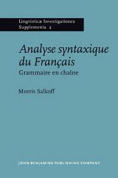 Icon image Analyse syntaxique du Français: Grammaire en chaîne