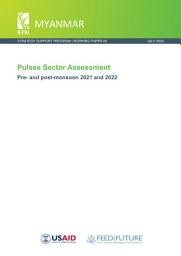 Icon image Pulses sector assessment: Pre- and post-monsoon 2021 and 2022