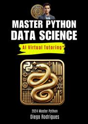 Icon image MASTER PYTHON DATA SCIENCE Wiith AI Virtual Tutoring*: From Fundamentals to Applications Advanced 2024 Edition