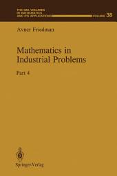 Icon image Mathematics in Industrial Problems: Part 4