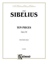 Icon image Ten Pieces, Op. 58: For Piano Solo