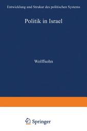Icon image Politik in Israel: Entwicklung und Strukur des politischen Systems