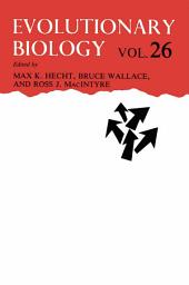 Icon image Evolutionary Biology: Volume 26