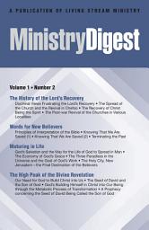 Icon image Ministry Digest, Vol. 01, No. 02