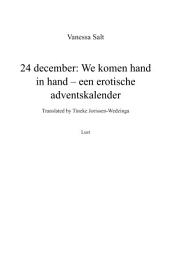 Icon image 24 december: We komen hand in hand – een erotische adventskalender: Volume 24