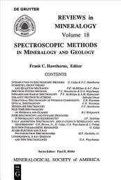 Icon image Spectroscopic Methods in Mineralogy and Geology
