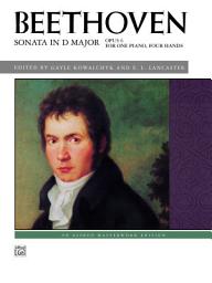 Icon image Sonata in D Major, Op. 6: Late intermediate Piano Duet (1 Piano, 4 Hands)