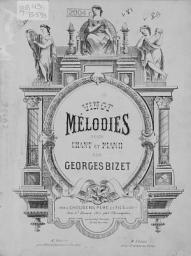 Icon image Vingt melodies pour chant et piano