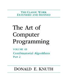 Icon image The Art of Computer Programming, Volume 4B: Combinatorial Algorithms