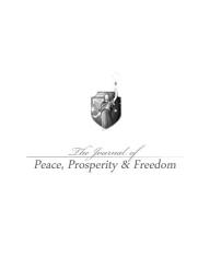 Icon image Journal of Peace, Prosperity and Freedom: Volume 1 (2012)