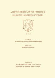 Icon image Zur Problematik der wirtschaftswissenschaftlichen Raumforschung / Städtebau und Landesplanung