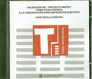 Icon image Validación del "Proyecto Marta" como ayuda técnica a la comunicación para deficientes auditivos