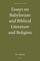 Icon image Essays on Babylonian and Biblical Literature and Religion