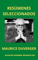 Icon image RESÚMENES SELECCIONADOS: MAURICE DUVERGER
