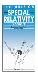 Icon image Lectures on Special Relativity