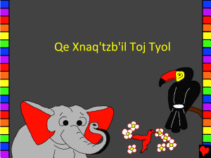 Icon image Qe Xnaq'tzb'il Toj Tyol: Mam Bible Stories
