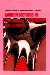 Icon image Modern Methods in Equilibrium Statistical Mechanics