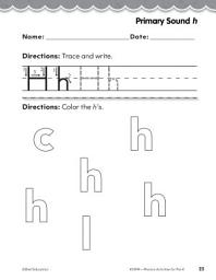 Icon image Pre-Kindergarten Foundational Phonics Skills: Primary Sound h
