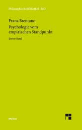 Icon image Psychologie vom empirischen Standpunkt. Erster Band