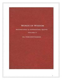 Icon image Words of Wisdom (Volume 7): 1001 Quotes & Quotations