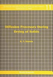 Icon image Diffusion Processes During Drying of Solids