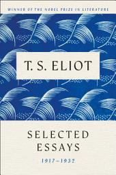 Icon image Selected Essays: 1917–1932