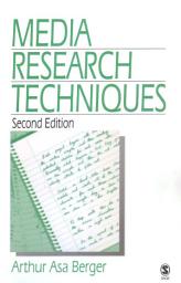 Icon image Media Research Techniques: Edition 2