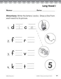 Icon image Pre-Kindergarten Foundational Phonics Skills: Long Vowel i