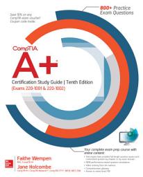 Icon image CompTIA A+ Certification Study Guide, Tenth Edition (Exams 220-1001 & 220-1002): Edition 10
