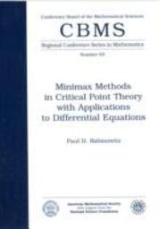 Icon image Minimax Methods in Critical Point Theory with Applications to Differential Equations: Issue 65