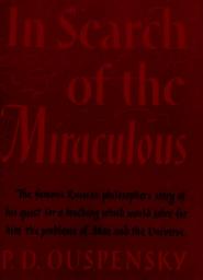 Icon image In Search of the Miraculous