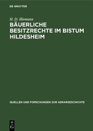 Icon image Bäuerliche Besitzrechte im Bistum Hildesheim