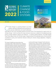 Icon image 2022 Global food policy report: Climate change and food systems: Synopsis