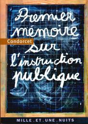Icon image Premier mémoire sur l'instruction publique