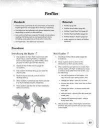 Icon image Rhythm & Rhyme Literacy Time: Activities for Fireflies