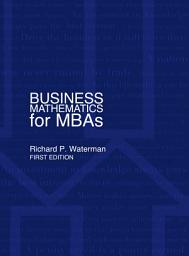 Icon image Business Mathematics For MBAs