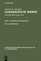 Icon image Ausführliche Redekunst. Kommentar