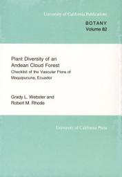 Icon image Plant Diversity of an Andean Cloud Forest: Inventory of the Vascular Flora of Maquipucuna, Ecuador